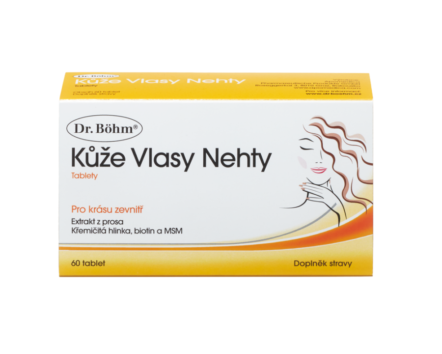 Dr. Böhm® Kůže, vlasy, nehty, 60 tablet