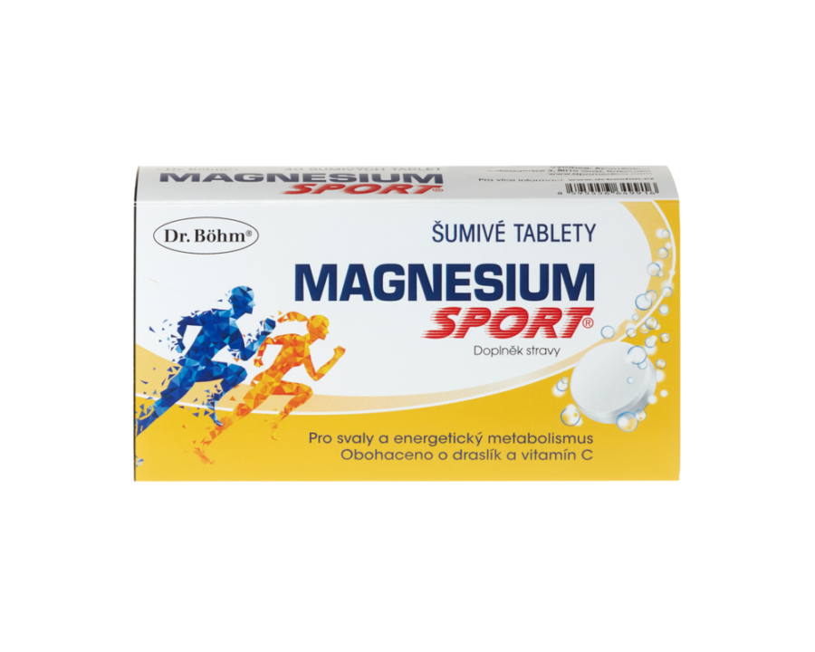 Dr. Böhm® Magnesium Sport šumivé tablety